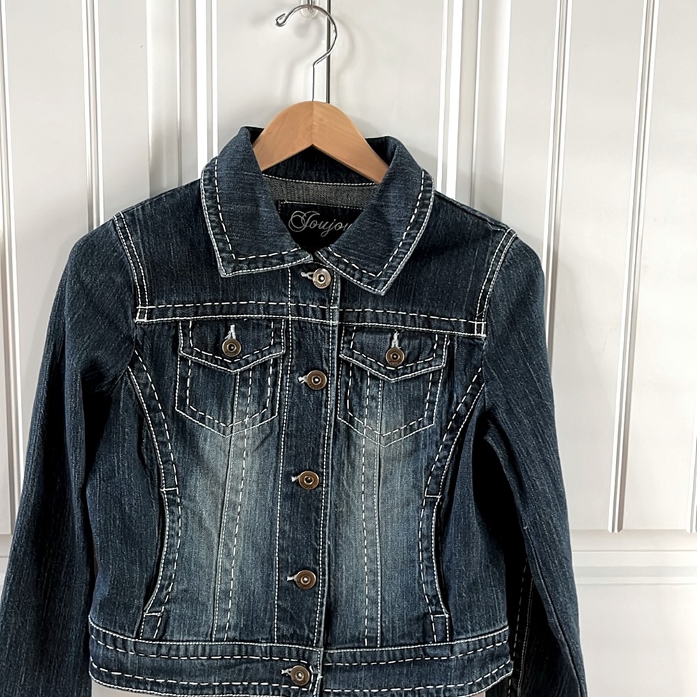 Women’s Blue Jean Jacket Medium by Joujou